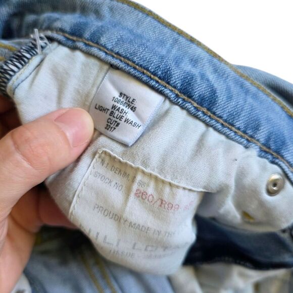 Nili Lotan Light Blue Wash Celia Straight Jeans 26 - Picture 4 of 4